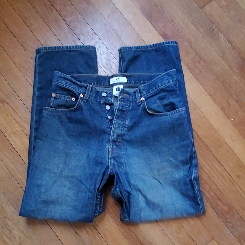 Armani loose fit jeans